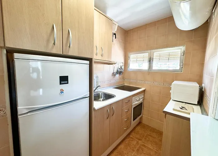 Frente A La Playa Con Vistas Y Garaje, Nucleo Cristal Apartman